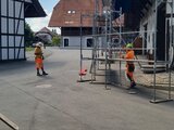 Bau der Photovoltaikanlage beginnt!