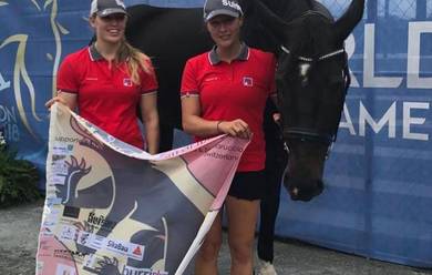 7. Platz an den Weltreiterspielen in Tryon!