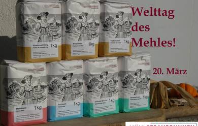 Welttag des MEHLES 20.3.2020!